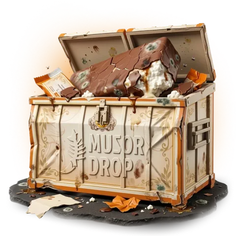 Кейс Просроченный сырок — серия Мусорный минимум